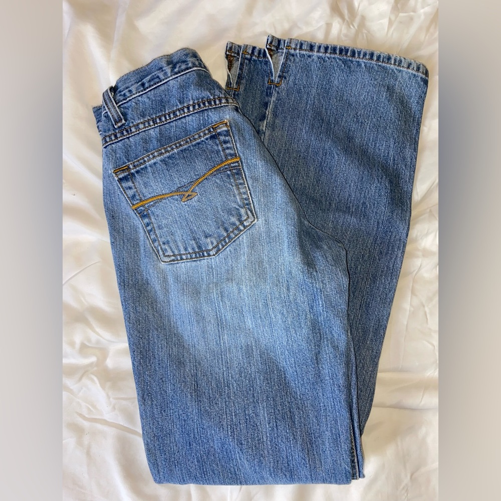 Low rise boot cut Cruel girl jeans